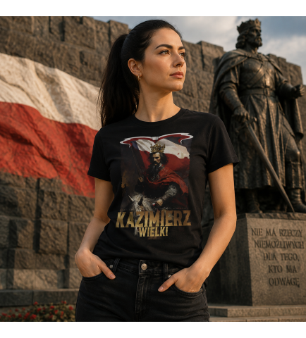KOSZULKA DAMSKA  Kazimierz Wielki
